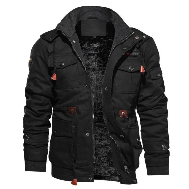 Stylish Men Casual Cotton Jacket Elasticated Jacket Padded Jacket Insulated Jacket