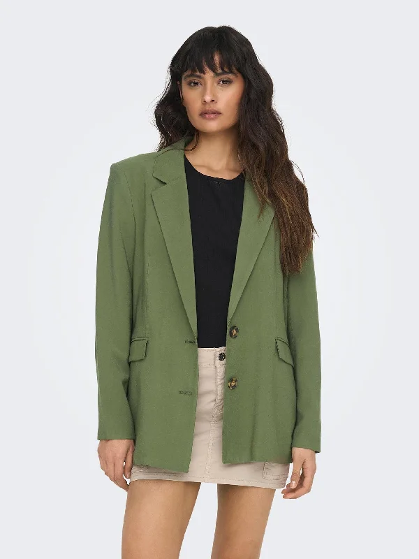 Γυναικείο blazer ONLARIS LIFE L/S LOOSE BLAZER 15278698 | 15278698 Linen Women's Suit