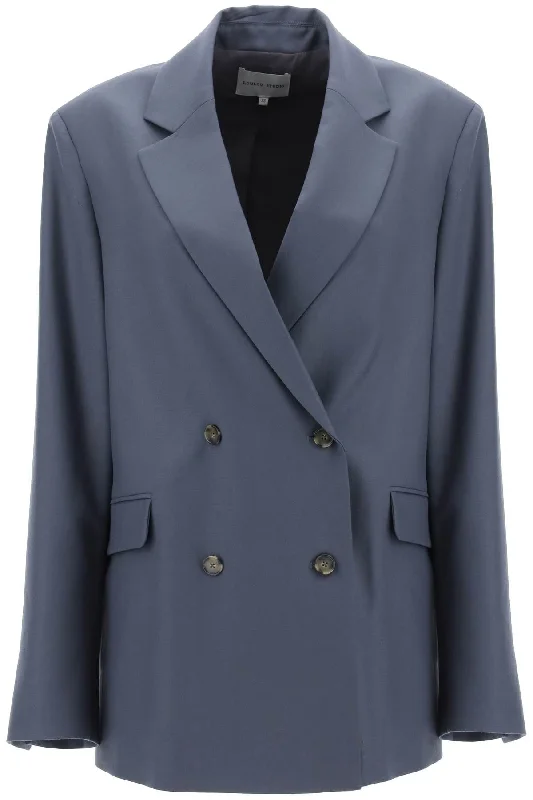 donau double-breasted blazer DONAU FJORD GREY Women's Classic Blazer