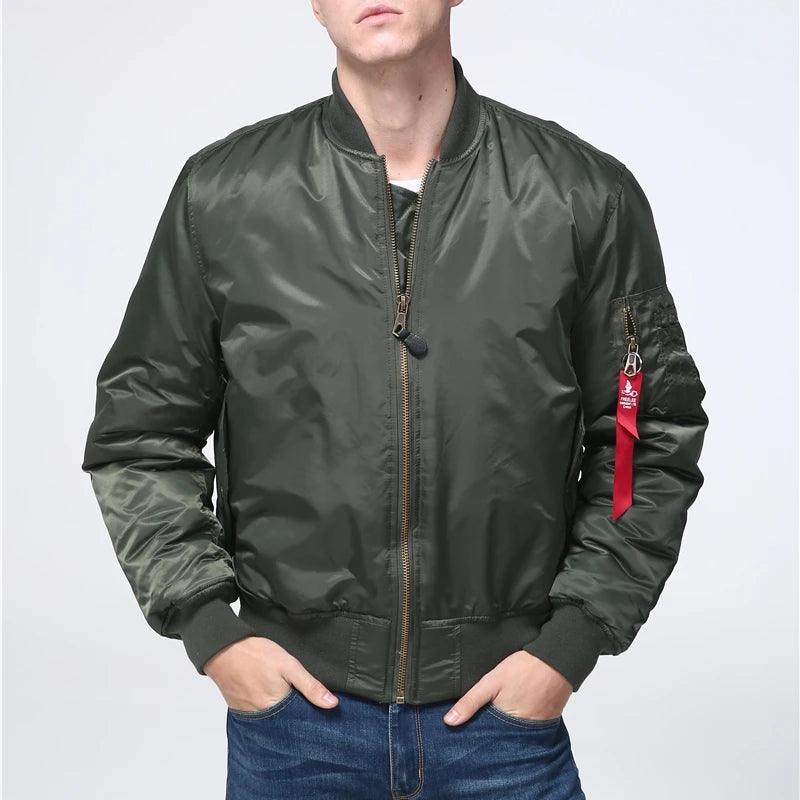 Men's Military Tactical Flight Bomber Jacket Denim Jacket Leather Jacket Suede Jacket