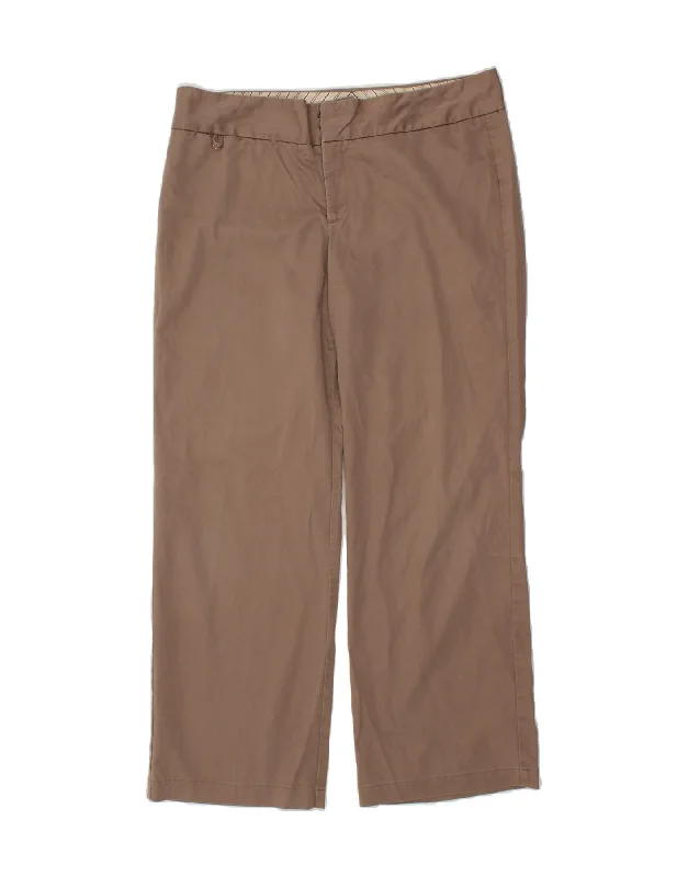 DOCKERS Womens Straight Chino Trousers US 16 2XL W38 L31 Beige Cotton Trousers Custom Made