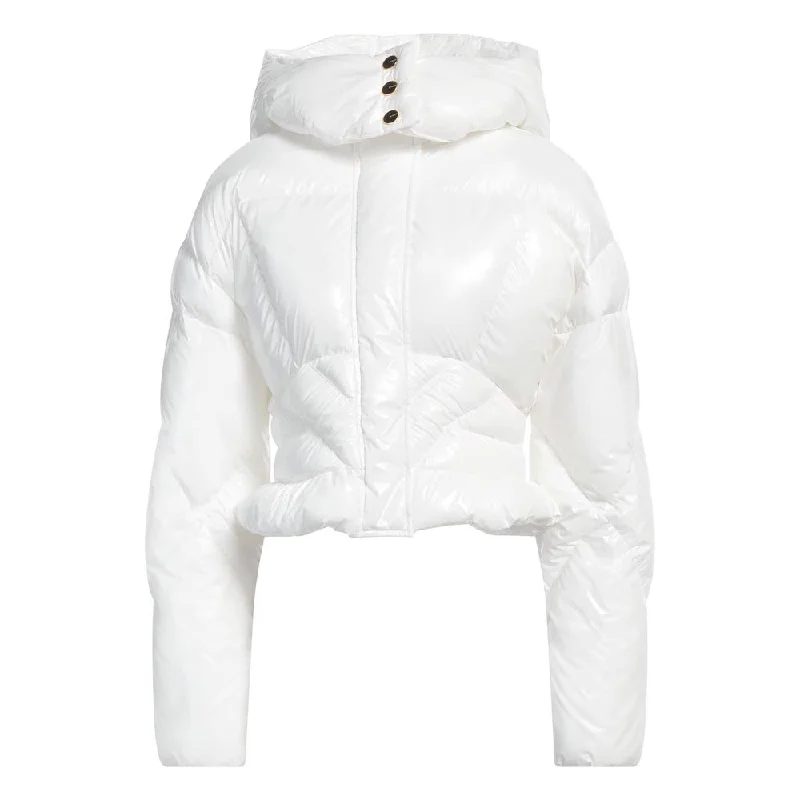 White Polyester Jackets & Coat Print Jacket Jacquard Jacket Embroidered Jacket