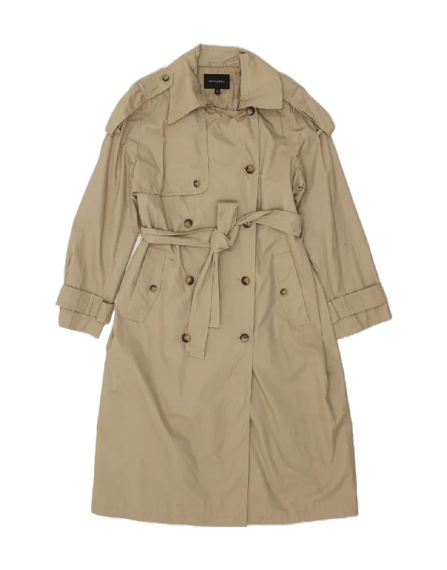 BANANA REPUBLIC Womens Trench Coat UK 16 Large Beige Coat Overcoat Trench Coat