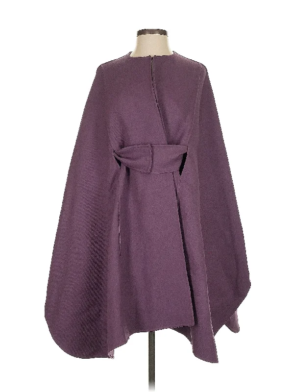 Wool Coat Satin Silk Chiffon