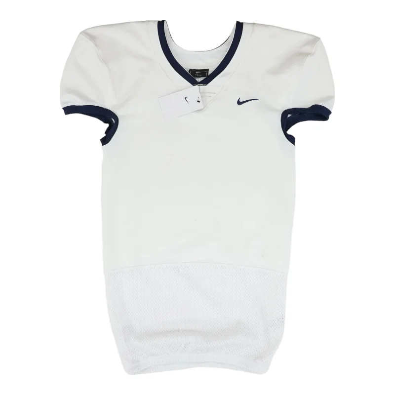 White Football Jersey Casual Jersey Blouse