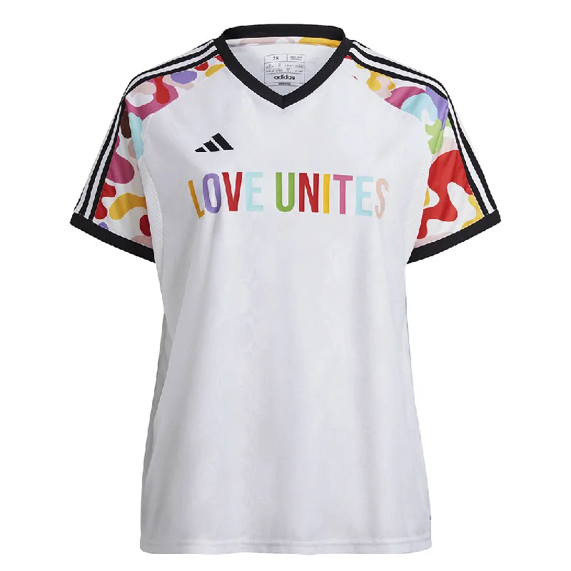 adidas - Women's Pride Prematch Jersey (Plus Size) (HY9633) Turtle Neck Jersey Shirt