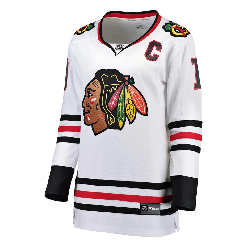 Fanatics - Women's Chicago Blackhawks Jonathan Toews Breakaway Jersey (879W CBHA H37 T19) Boat Neck Jersey Shirt