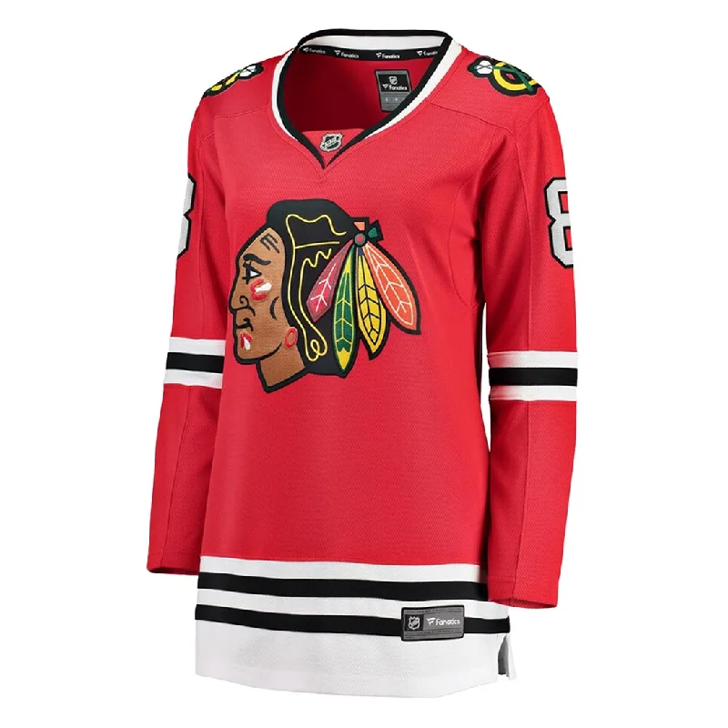 Fanatics - Women's Chicago Blackhawks Patrick Kane Jersey (879W CBHH H37 K88) Scoop Neck Jersey Top