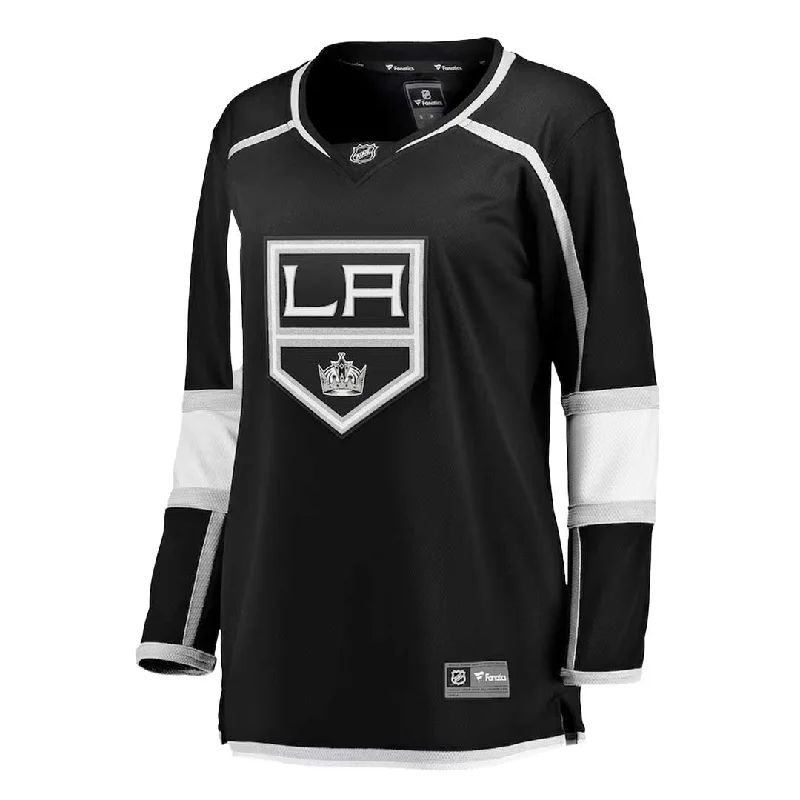 Fanatics - Women's Los Angeles Kings Breakaway Jersey (879W LKIH 2AN BWH) Off Shoulder Jersey Top