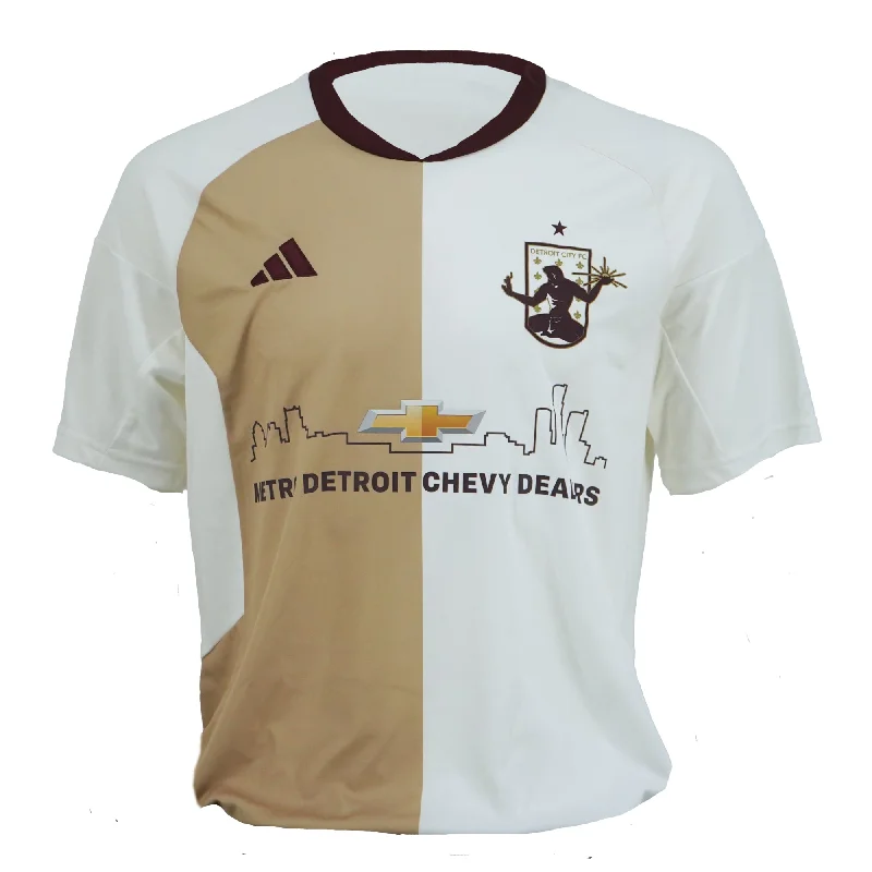 2024 Replica Away Women's Jersey- Gold/White Travel Jersey Tee