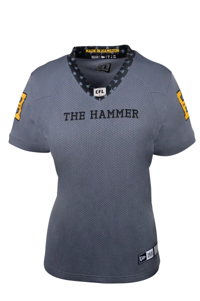 MADE IN THE HAMMER Women's Replica Jersey Textured Jersey Blouse