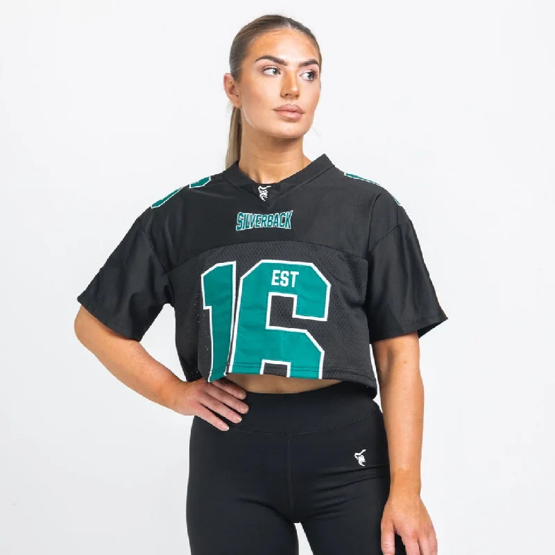 Game Day Crop Jersey Bronze Jersey Tee