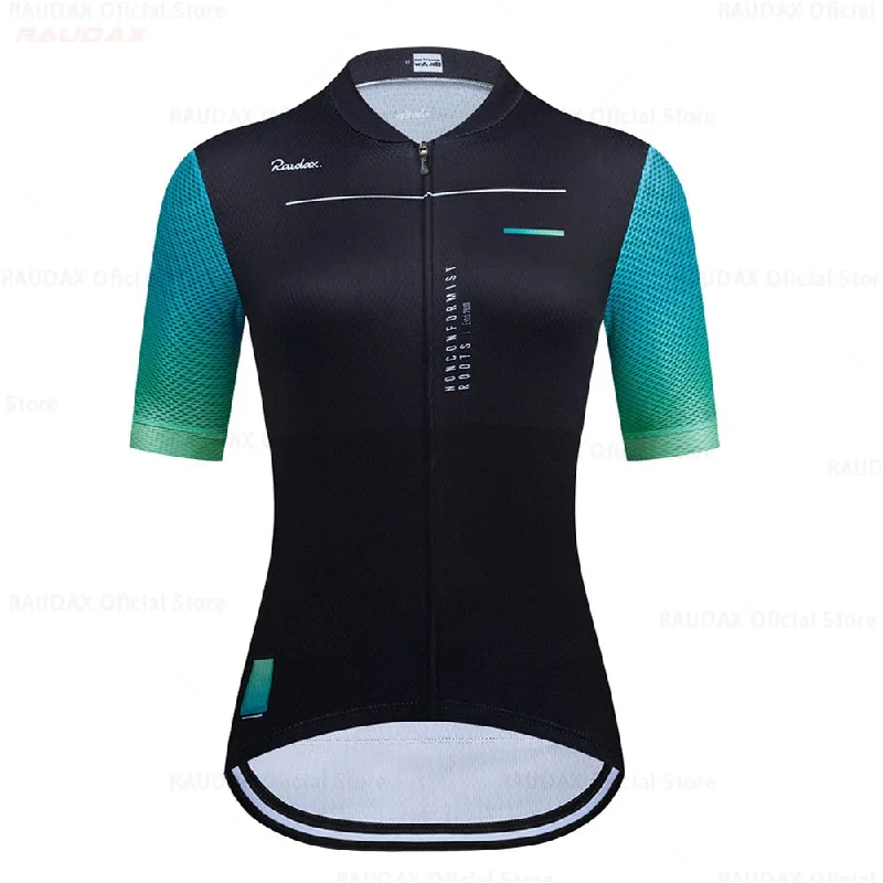 Raudax Women Cycling Jerseys (5 Variants) Bronze Jersey Tee