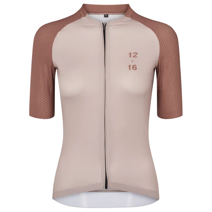 Twelve Sixteen Sky Pro Jersey L.Brown/ D. Brown Kvinde Turtle Neck Jersey Shirt