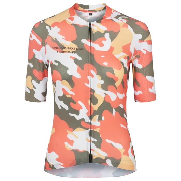 Twelve Sixteen Sky Pro Jersey Multi camo Kvinder Pastel Jersey Tee