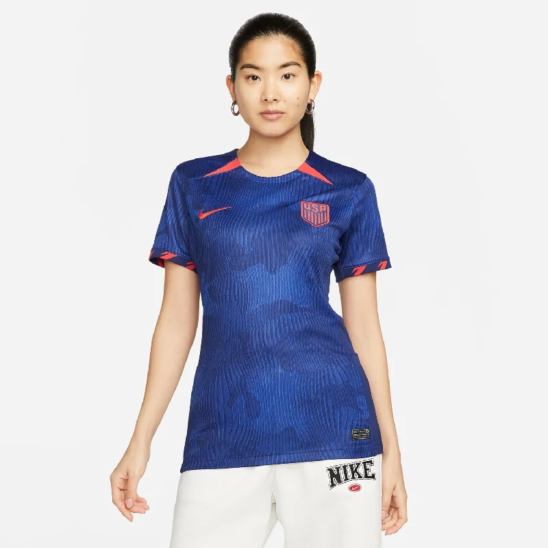 Women's Nike USMNT Away Stadium Jersey Geometric Jersey Top