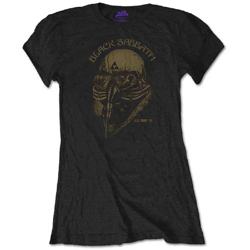 BLACK SABBATH Attractive T-Shirt, Us Tour 1978 Cozy Warm Stylish