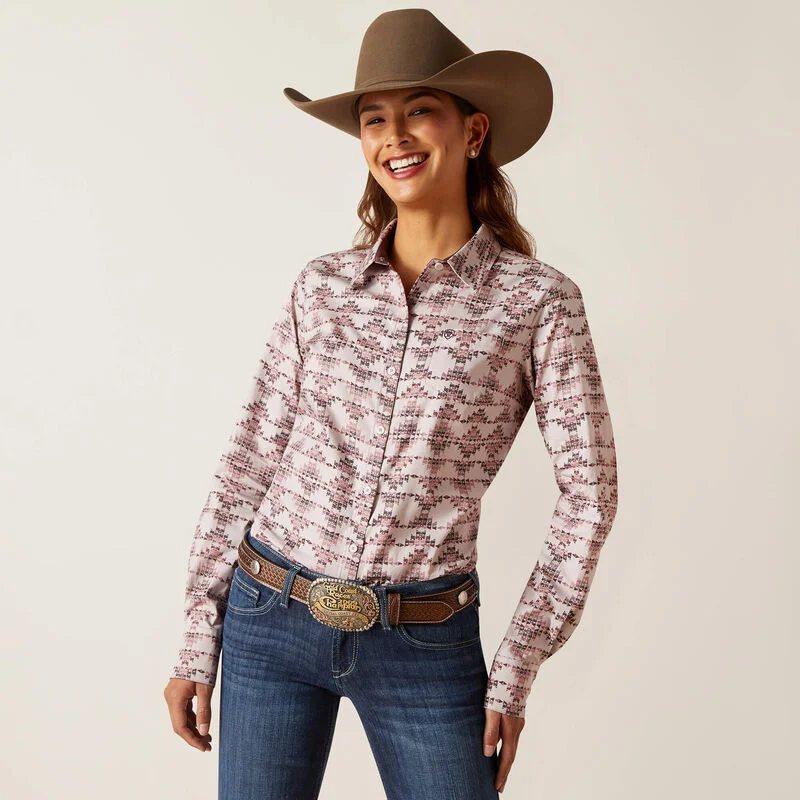 Women's Ariat Kirby Stretch Shirt Fitted T-Shirt Seamless Stretchy