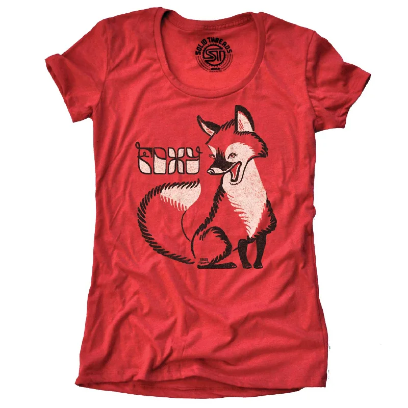 Women's Foxy T-Shirt Modern Contemporary Chic