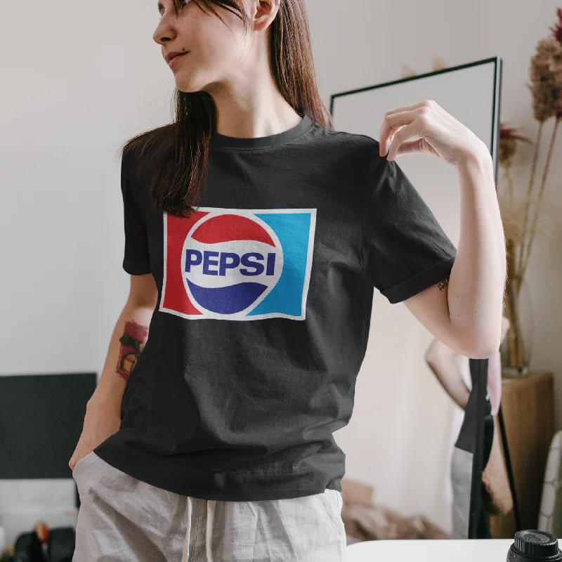 Pepsi Boyfriend T-shirt for Women Wool Fabric Cashmere Fabric Tweed Fabric