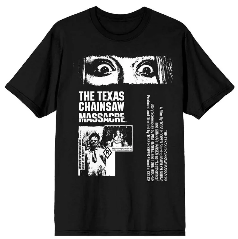 Texas Chainsaw Massacre Poster Unisex T-Shirt Iron Safe Non-Iron Wrinkle Free