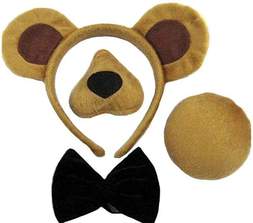 Bear Fancy Dress Kit sweetheart Neckline Romantic