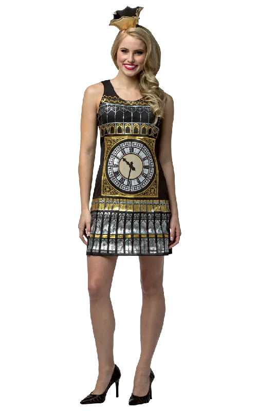 Adult Big Ben Dress Costume Tunics Chic fashionable