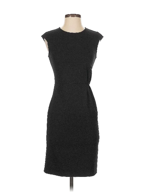 Cocktail Dress Crew Neckline Casual