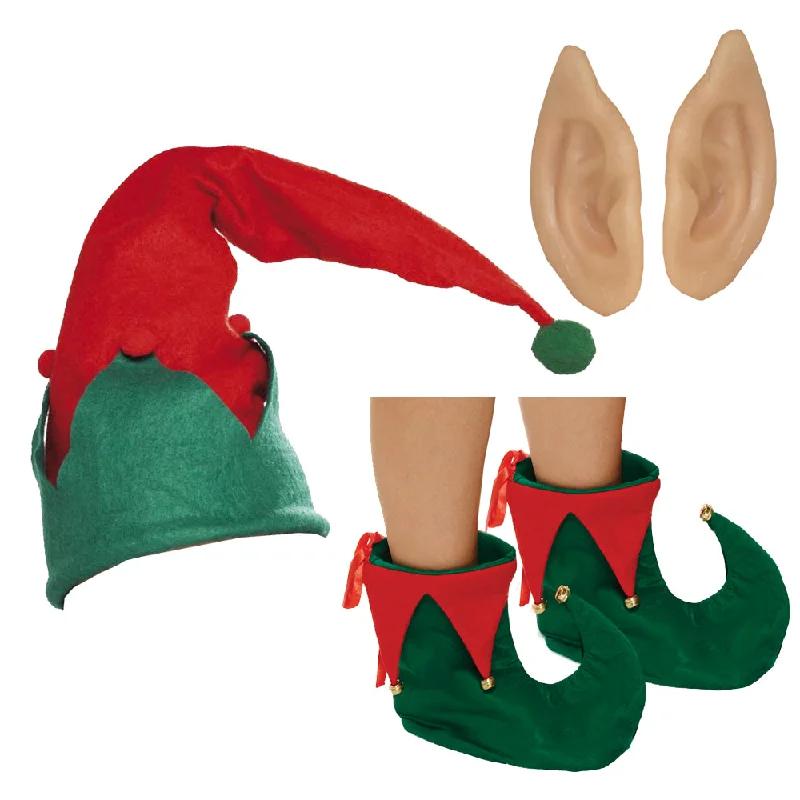 Elf Dress Up Kit Turtleneck Neckline Stylish