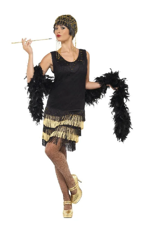 Womens Fringe Flapper Dress Tunics Hiking breathable