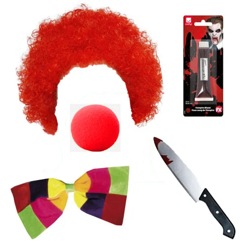 Killer Clown Fancy Dress Kit Tunics Cozy comfortable