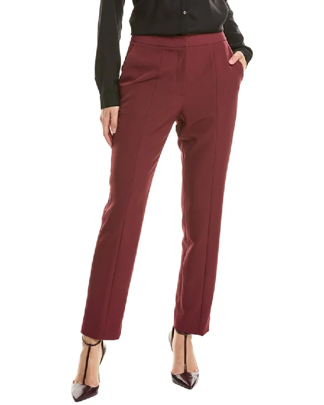 Elie Tahari Straight Leg Trouser Trousers Leisure Comfortable