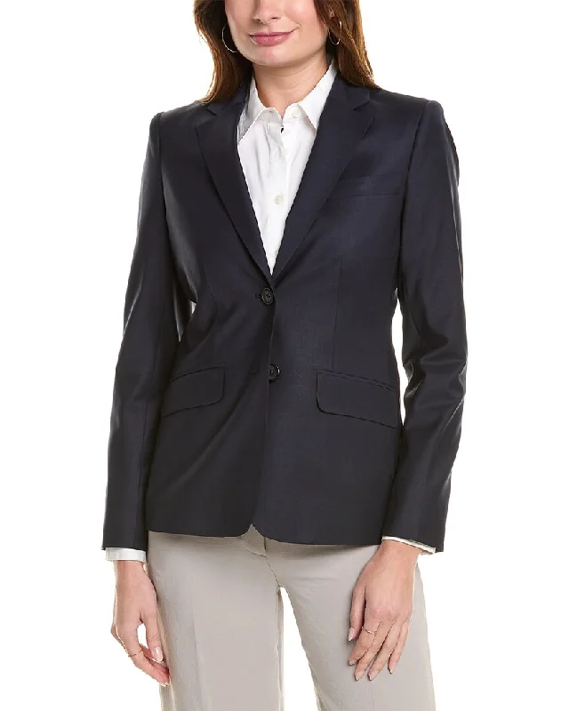 Brooks Brothers Explorer Wool-Blend Blazer Women's Formal Blazer