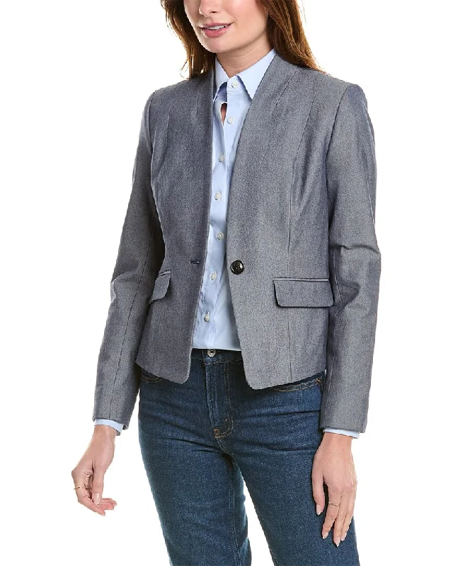 Brooks Brothers Blazer Women's Simple Jacket