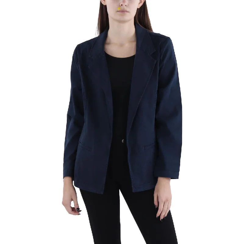 Womens Notch Collar Suit Separate Open-Front Blazer Women's Premium Blazer