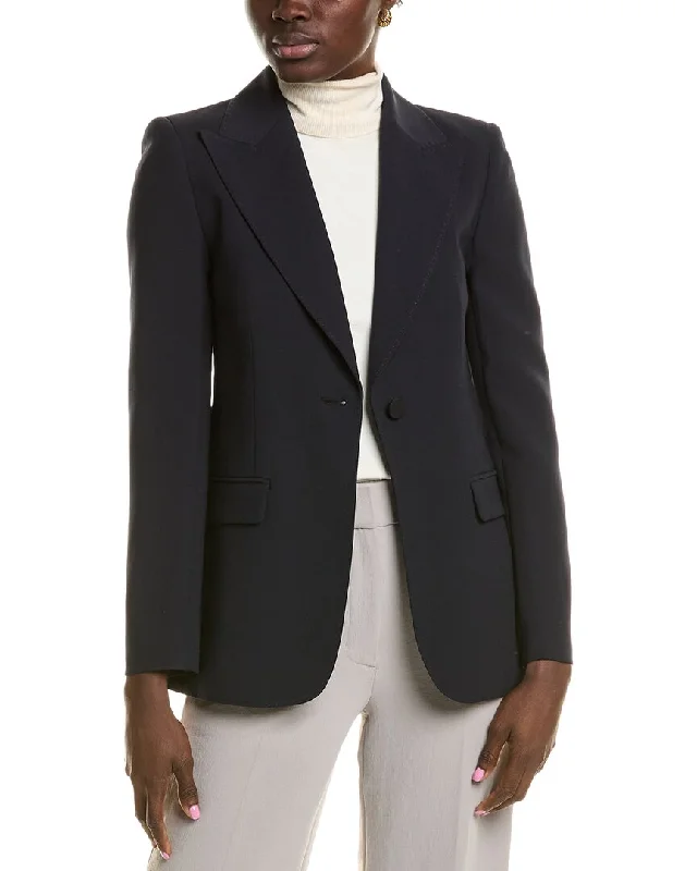 Lafayette 148 New York Peak Lapel Blazer Women's Lightweight Blazer