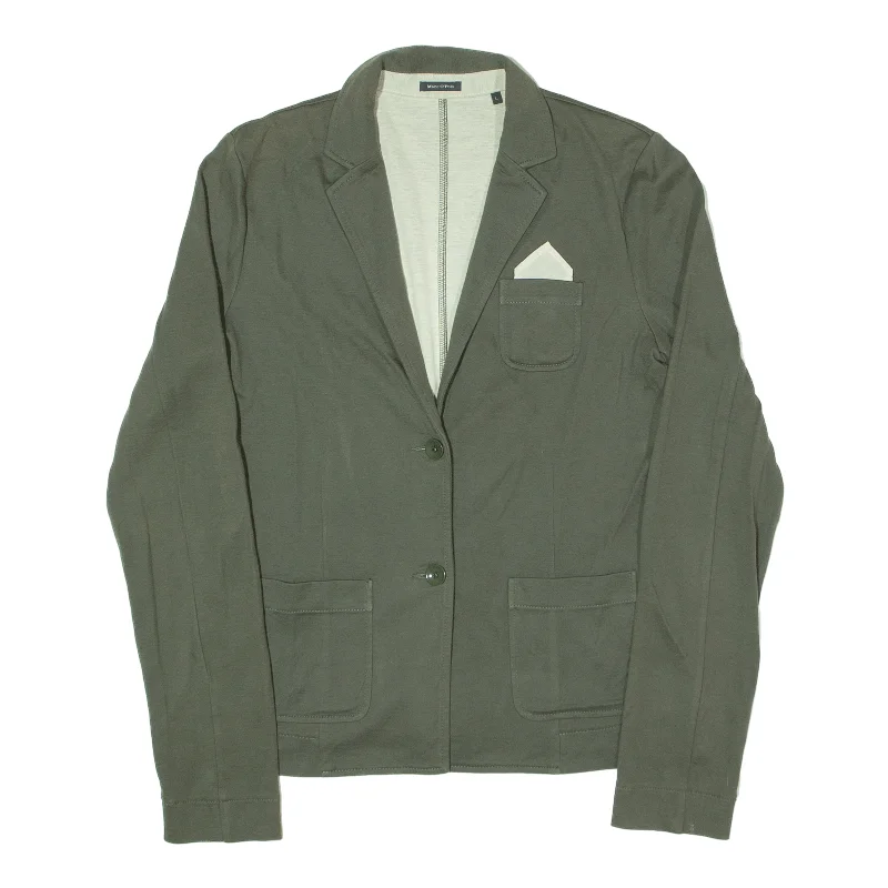 MARC O'POLO Blazer Jersey Jacket Green Womens L Women's Custom Jacket